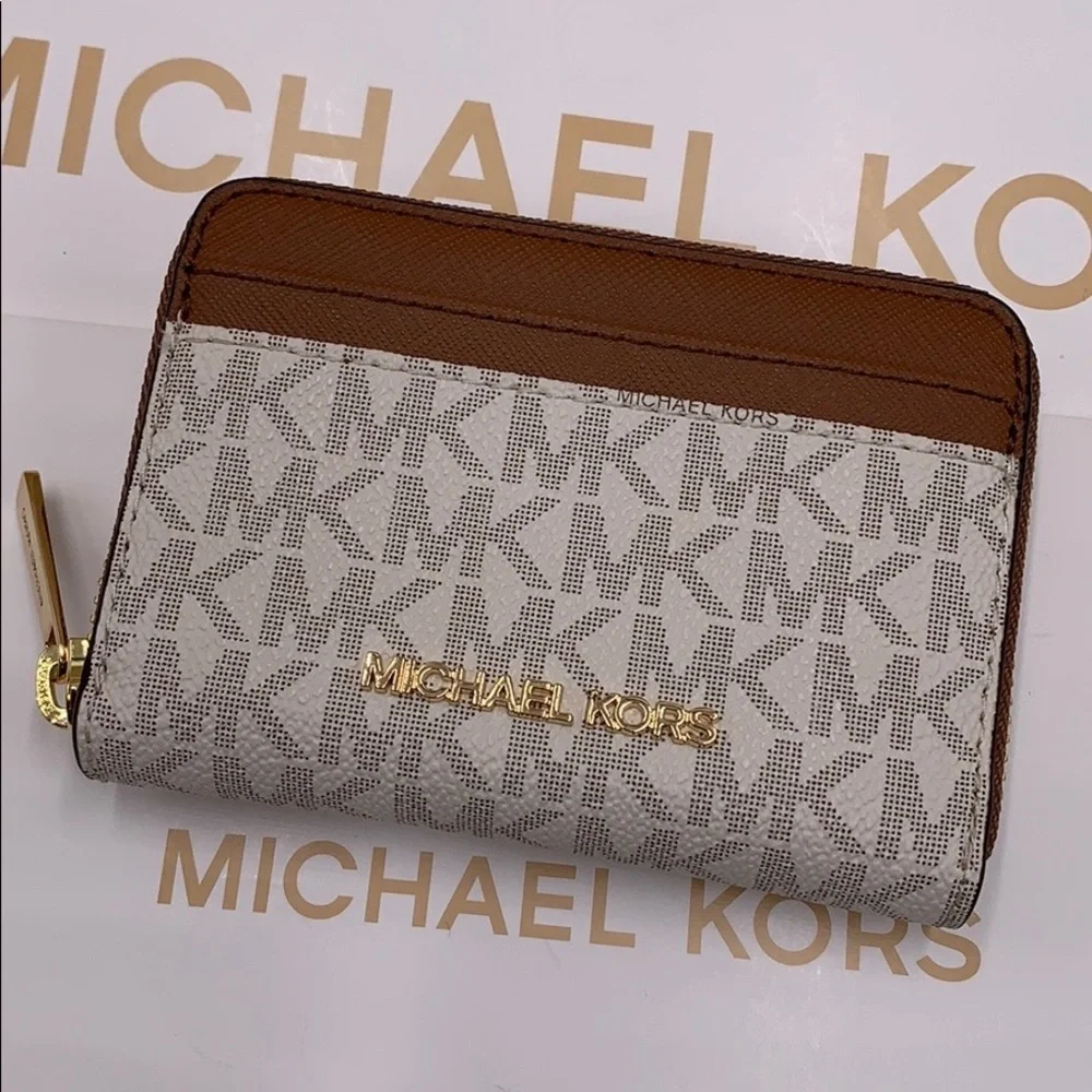 MICHAEL KORS JET SET TRAVEL MD ZA CARD CASE - Picture 9 of 16